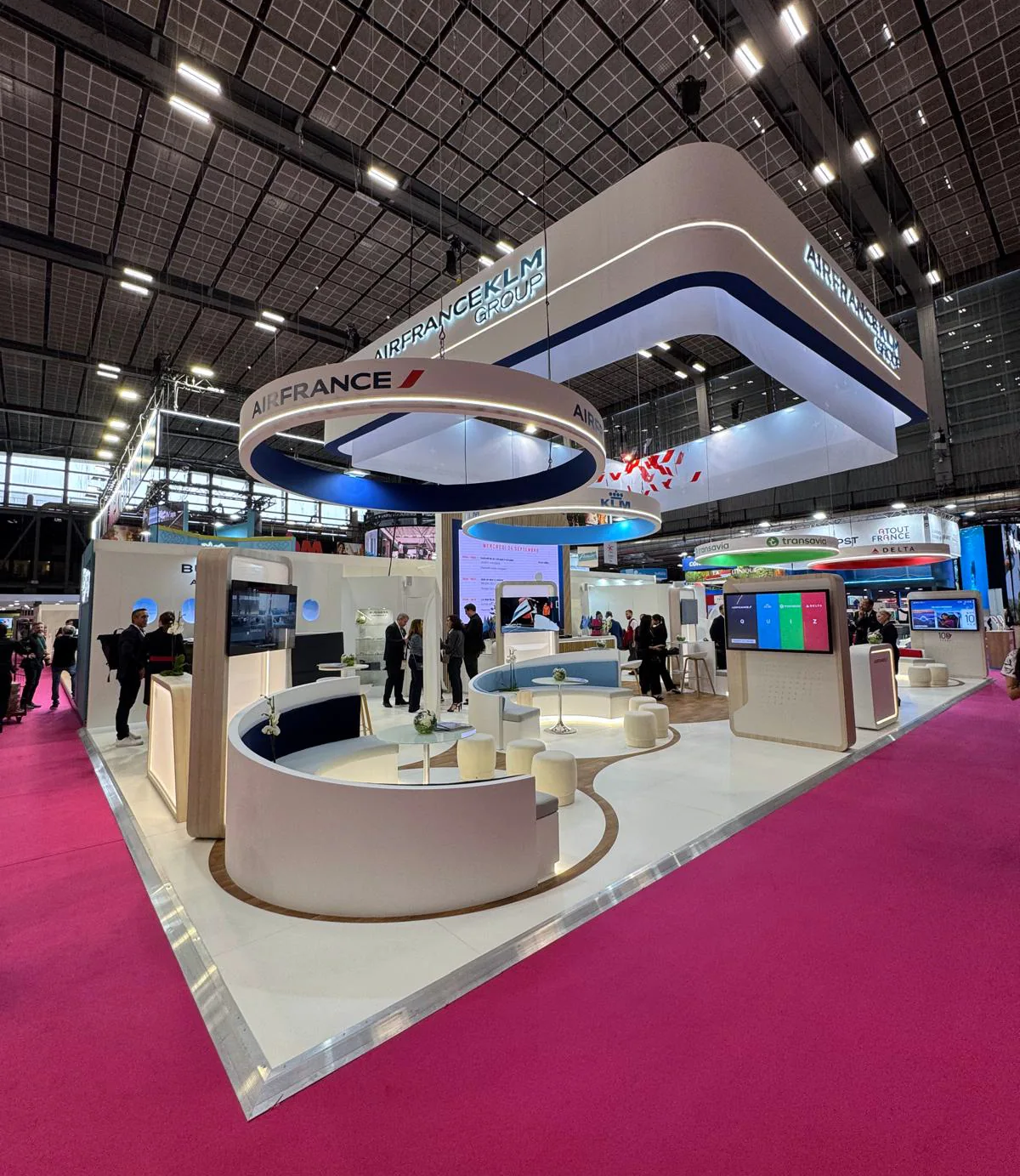 Stand Air France conçu par ARC&TYP