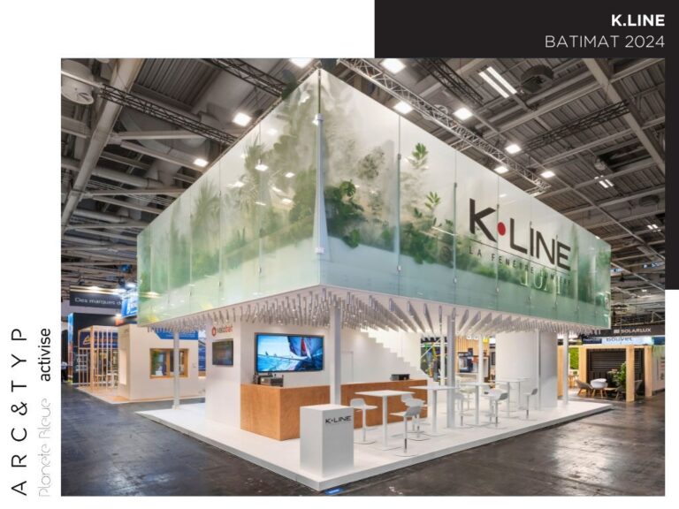 #arcettyp a réalisé 2 stands exceptionnels sur #BATIMAT 2024