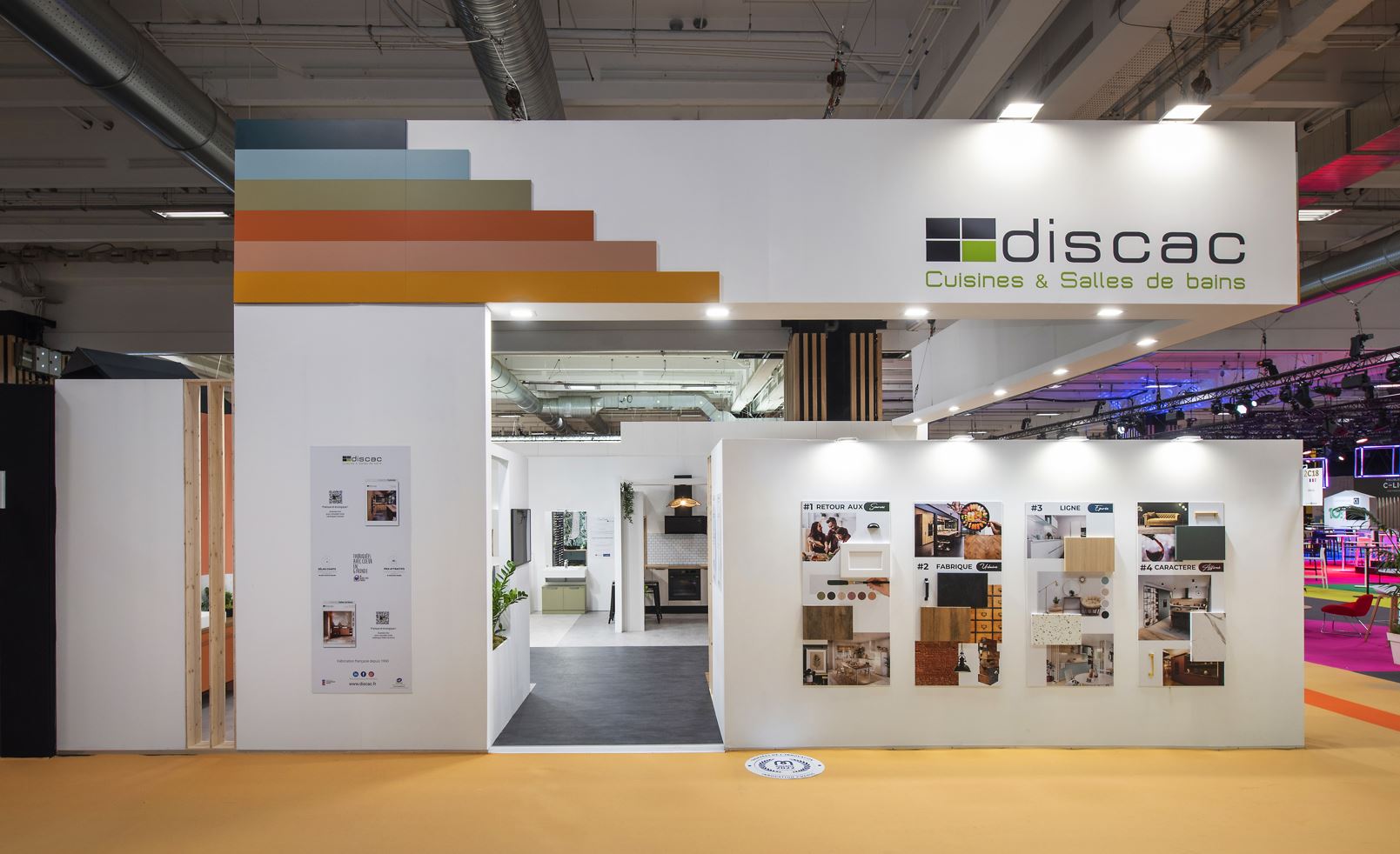 Nous avons conçu un stand sur le salon ESPRIT MEUBLE 2022
