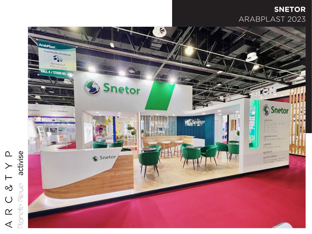 Arc et Typ a conçu 13 stands sur les salons SIMI, ARABLAST et SFR