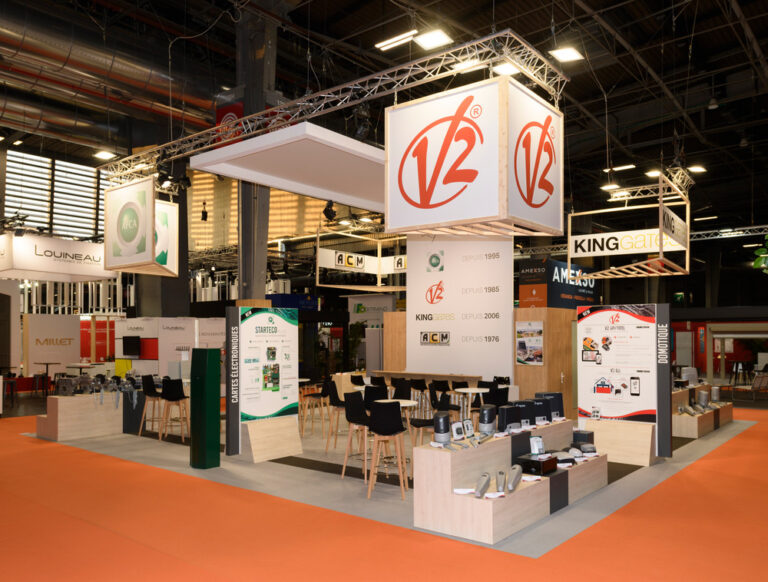 Réalisation du stand AFCA sur Equip-baie