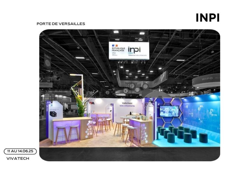Nous avons réalisé 4 stands sur trois salons importants : VIVATECH2025, #SIEC2025, #HIMSS2025