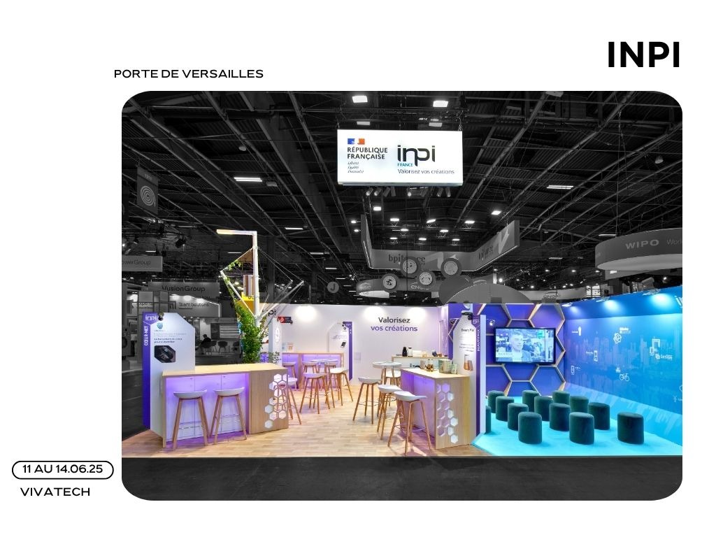 Nous avons réalisé 4 stands sur trois salons importants : VIVATECH2025, #SIEC2025, #HIMSS2025
