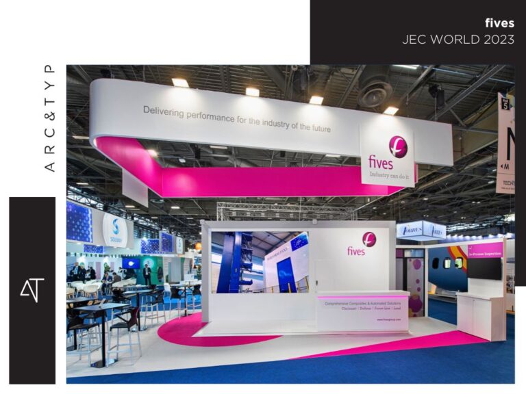 Deux stands sur le salon #JEC WORLD 2023