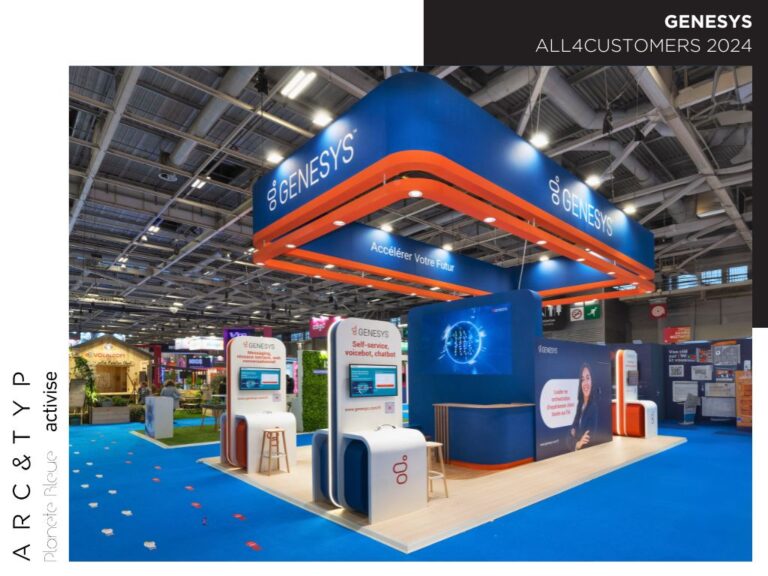 #arcettyp a réalisé 3 stands sur les salons #VAPEXPO2024, #ALL4CUSTOMERS2024 et #WORKSPACEEXPO2024