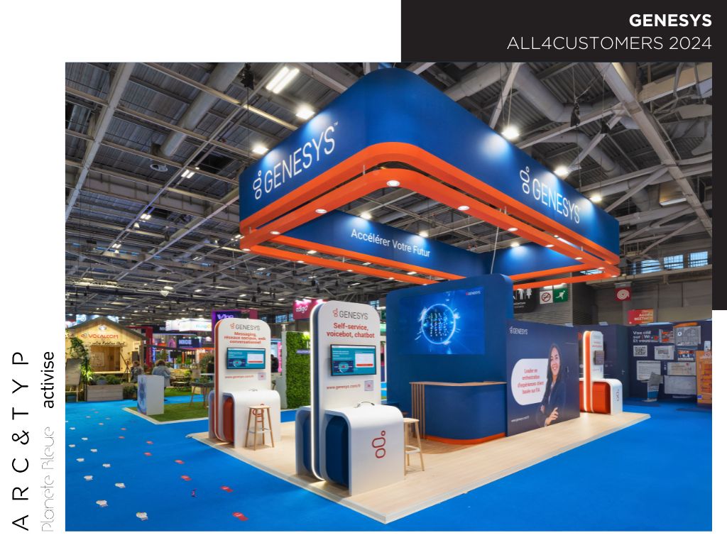 #arcettyp a réalisé 3 stands sur les salons #VAPEXPO2024, #ALL4CUSTOMERS2024 et #WORKSPACEEXPO2024