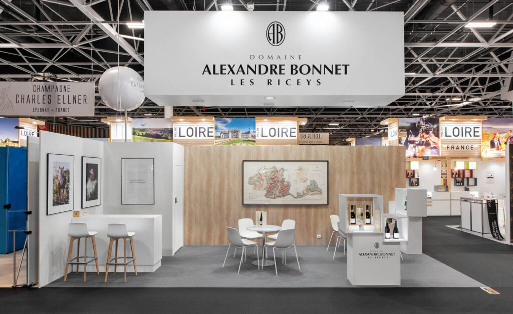 Stand Alexandre Bonnet à Vinexpo Wine Paris 2022