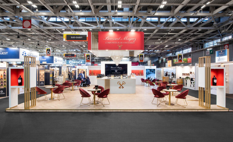 Stand Bernard Magrez à Vinexpo Wine Paris 2022