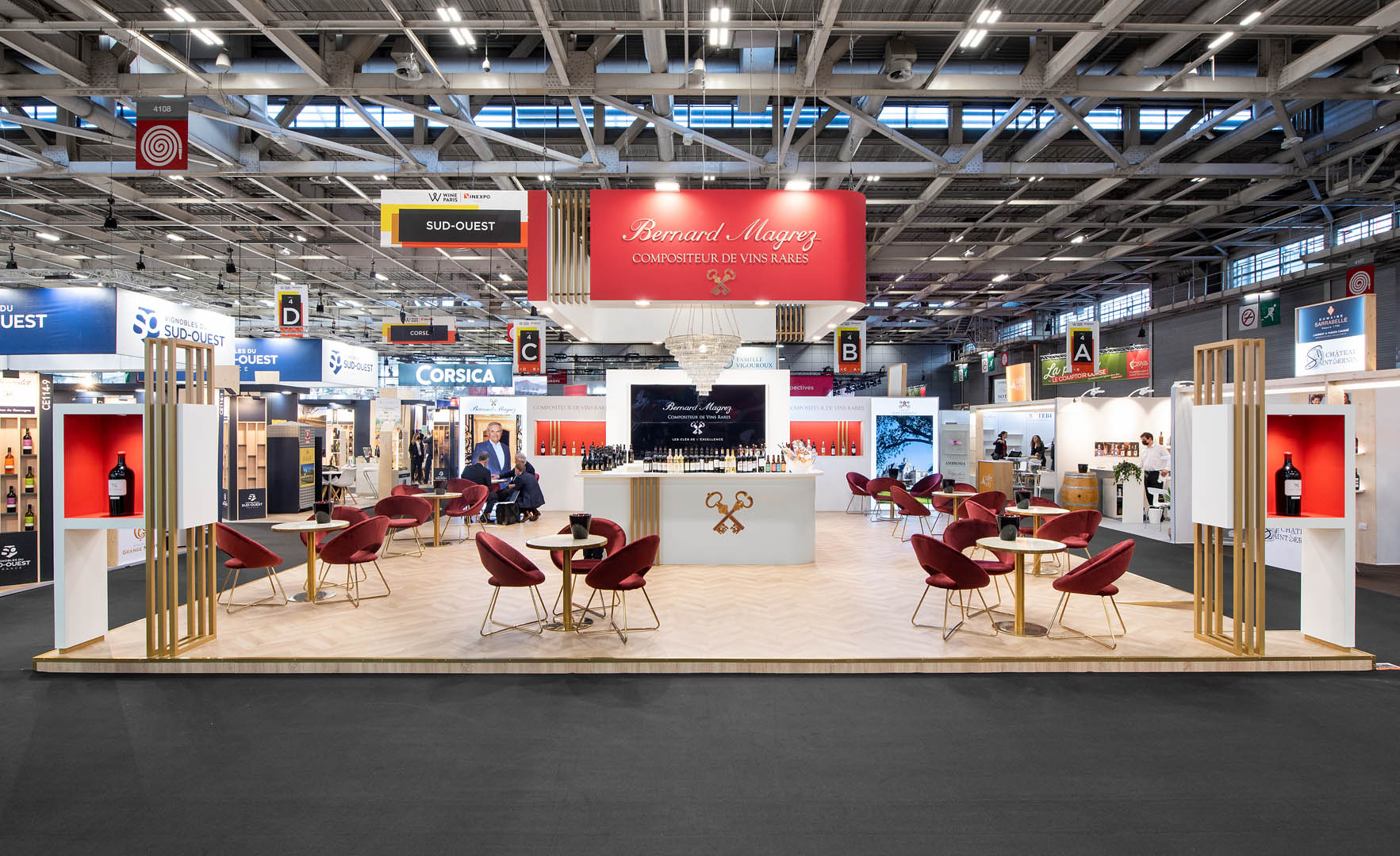 Stand Bernard Magrez à Vinexpo Wine Paris 2022