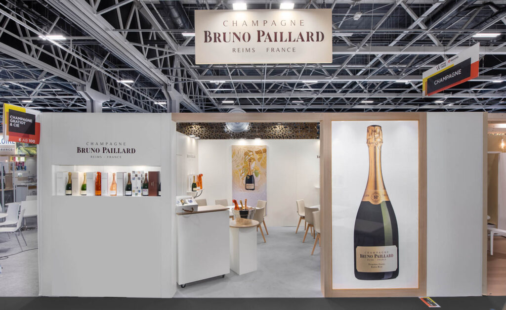 Stand Bruno Paillard à Vinexpo Wine Paris 2022