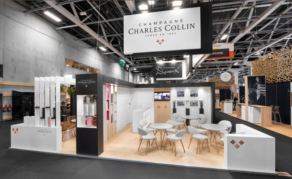 Stand Charles Collin à Vinexpo Wine Paris 2022