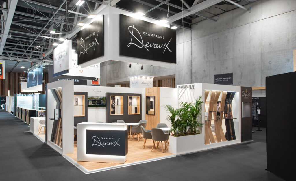 Stand Devaux à Vinexpo Wine Paris 2022