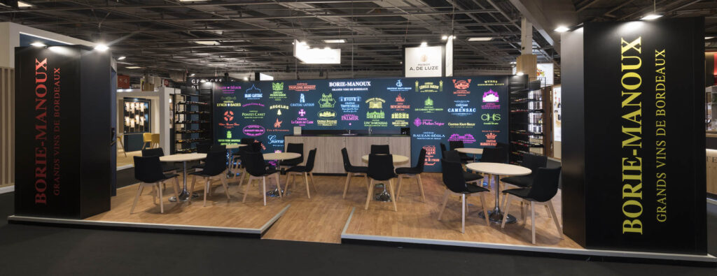 Stand Borie-Manoux à Vinexpo Wine Paris 2022