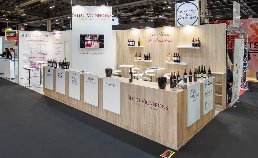 Stand Select Vignerons à Vinexpo Wine Paris 2022