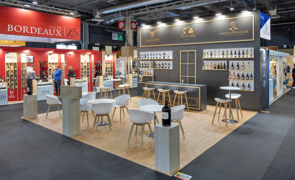 Stand Groupe Taillan à Vinexpo Wine Paris 2022